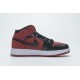 Air Jordan 1 Mid "Banned Gym Red" Red Black 554725-610 36-46