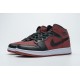 Air Jordan 1 Mid "Banned Gym Red" Red Black 554725-610 36-46