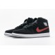 Air Jordan 1 Mid "Black Red Royal" Black Red Blue 554725-065