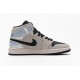 Air Jordan 1 Mid "Iridescent" Chrome Wings Pink Silver BQ6472-602