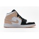 Air Jordan 1 Mid "Crimson Tint" White Black Pink 554725-133