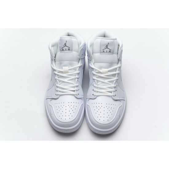 Air Jordan 1 Mid "Euro Tour" White CW7589-100