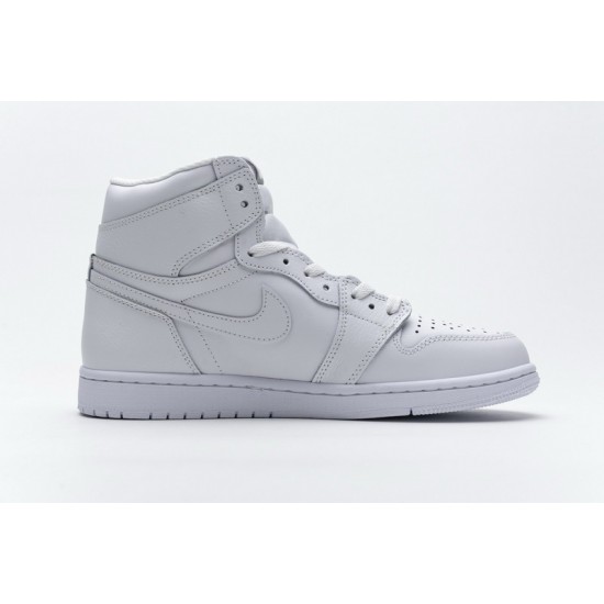 Air Jordan 1 Mid GS "Pure Platinum" White 554725-109