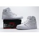 Air Jordan 1 Mid GS "Pure Platinum" White 554725-109
