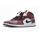 Air Jordan 1 Mid "Gym Red" White Black Red 554725-069