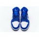 Air Jordan 1 Mid "Hyper Royal" White Blue 554724-114