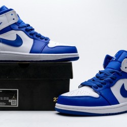 Air Jordan 1 Mid "Hyper Royal" White Blue 554724-114