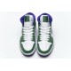 Air Jordan 1 Mid "Incredible Hulk" Green Purple 554725-300
