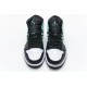 Air Jordan 1 Mid "Island Green" Blue Black White 554724-132
