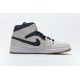 Air Jordan 1 Mid "Jeter" White Blue AH6342-104