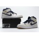 Air Jordan 1 Mid "Jeter" White Blue AH6342-104