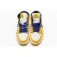 Air Jordan 1 Mid "Lakers" Yellow Purple 852542-700
