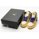 Air Jordan 1 Mid "Lakers" Yellow Purple 852542-700