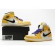 Air Jordan 1 Mid "Lakers" Yellow Purple 852542-700