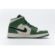Air Jordan 1 Mid "Pine Green" White Green 852542-301