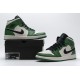 Air Jordan 1 Mid "Pine Green" White Green 852542-301