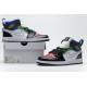 Air Jordan 1 Mid SE "Multicolor" Black Green Red DB5454-001