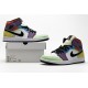 Air Jordan 1 Mid SE "Lightbulb" Multicolor Purple Blue CW1140-100