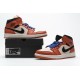 Air Jordan 1 Mid SE "Team Orange" Orange White 852542-800