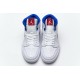 Air Jordan 1 Mid SE "USA" White Blue Red BQ6472-164