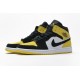 Air Jordan 1 Mid SE "Yellow Toe" Black Yellow 852542-071