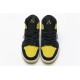 Air Jordan 1 Mid SE "Yellow Toe" Black Yellow 852542-071