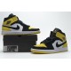 Air Jordan 1 Mid SE "Yellow Toe" Black Yellow 852542-071