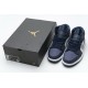 Air Jordan 1 Mid "Sanded Purple" Black Purple 554724-445