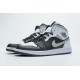 Air Jordan 1 Mid "White Shadow" Black White Grey 554724-073 36-45