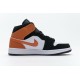 Air Jordan 1 Mid "Shattered Backboard" Orange Black 554724-058