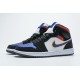 Air Jordan 1 Mid "Lakers Top 3" Red Blue Black 852542-005 36-46