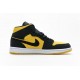 Air Jordan 1 Mid "University Gold" Black Yellow CD6759-007