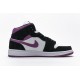 Air Jordan 1 Mid "Magenta" Black Purple BQ6472-005