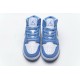 Air Jordan 1 Mid Retro "UNC" Blue White 554724-106