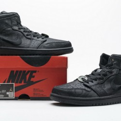 Edison Chen x Air Jordan 1 Mid "Fearless" Black CU2804-300