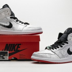 Edison Chen x Air Jordan 1 Mid "Fearless" White Black CU2804-100