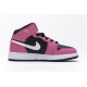 Air Jordan 1 Mid "Pinksicle" Black Pink 555112-002