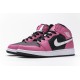 Air Jordan 1 Mid "Pinksicle" Black Pink 555112-002