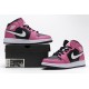 Air Jordan 1 Mid "Pinksicle" Black Pink 555112-002