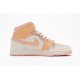 Air Jordan 1 Mid "Atomic Orange" White Orange DH4270-800