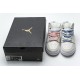 Air Jordan 1 Mid GG "Multi Color Swoosh" White Blue Pink 555112-035