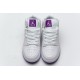 Air Jordan 1 Mid SE "White Fuchsia Blast" White Purple 555112-100