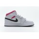 Air Jordan 1 Mid "Hyper Pink" White Black Pink 555112-106