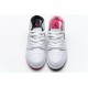 Air Jordan 1 Mid "Hyper Pink" White Black Pink 555112-106