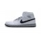 Air Jordan 1 Mid GS "White Cement" White Black 554725-115