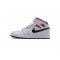 Air Jordan 1 Mid "Hyper Pink" White Black Pink 555112-106