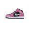 Air Jordan 1 Mid "Pinksicle" Black Pink 555112-002