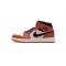 Air Jordan 1 Mid SE "Team Orange" Orange White 852542-800
