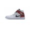 Air Jordan 1 Mid "White Black Gym Red" White Red 554724-116