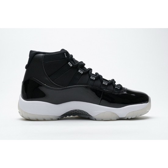 Air Jordan 11 "25th Anniversary" Black Silver Eyelets CT8012-011 40-47